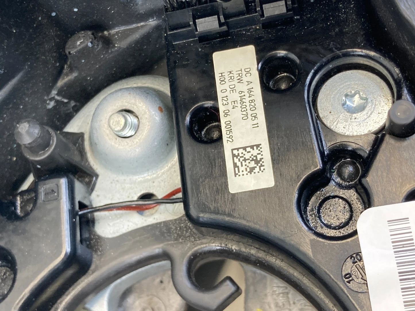 07 08 MERCEDES-BENZ GL450 GL320 GL550 06-08 R350 STEERING WHEEL 1648200511 OEM