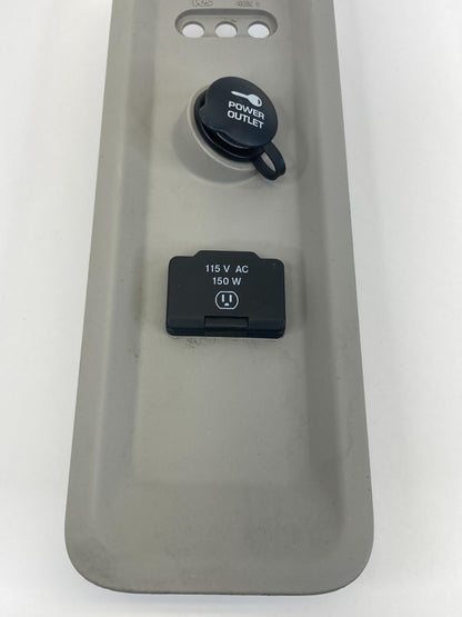 2008-2016 Chrysler Town & Country Rear Power Outlet Switch Trim Panel 1JZ83TRM