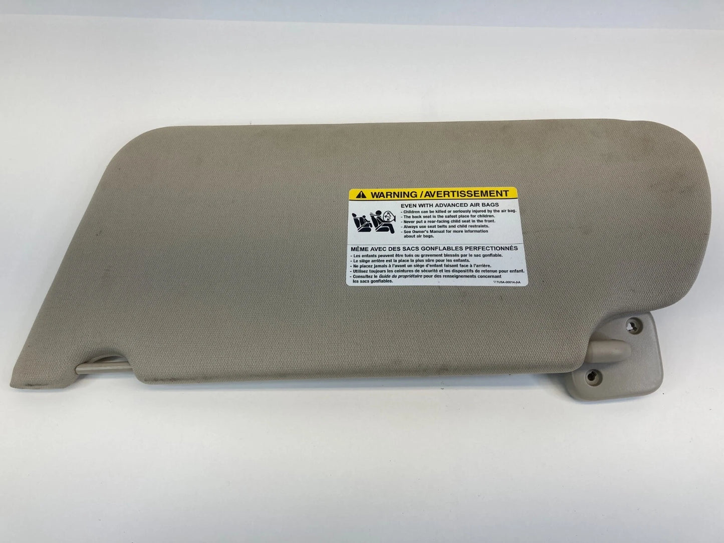 2009-2012 FORD FLEX RIGHT PASSENGER SUNVISOR SET SUN VISOR SHADE RH CLOTH OEM