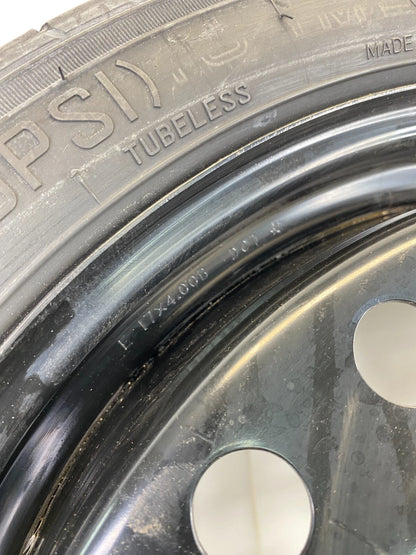 10-16 LACROSSE 11-17 REGAL 14-20 IMPALA SPARE TIRE COMPACT DONUT T125/70R17 17"