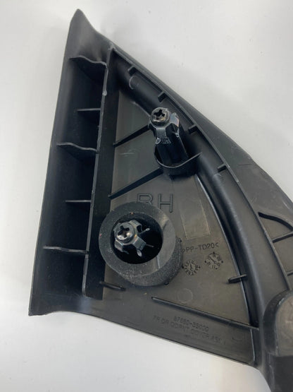 11 12 13 14 HYUNDAI SONATA FRONT RIGHT INNER DOOR MIRROR CORNER COVER 876603S000