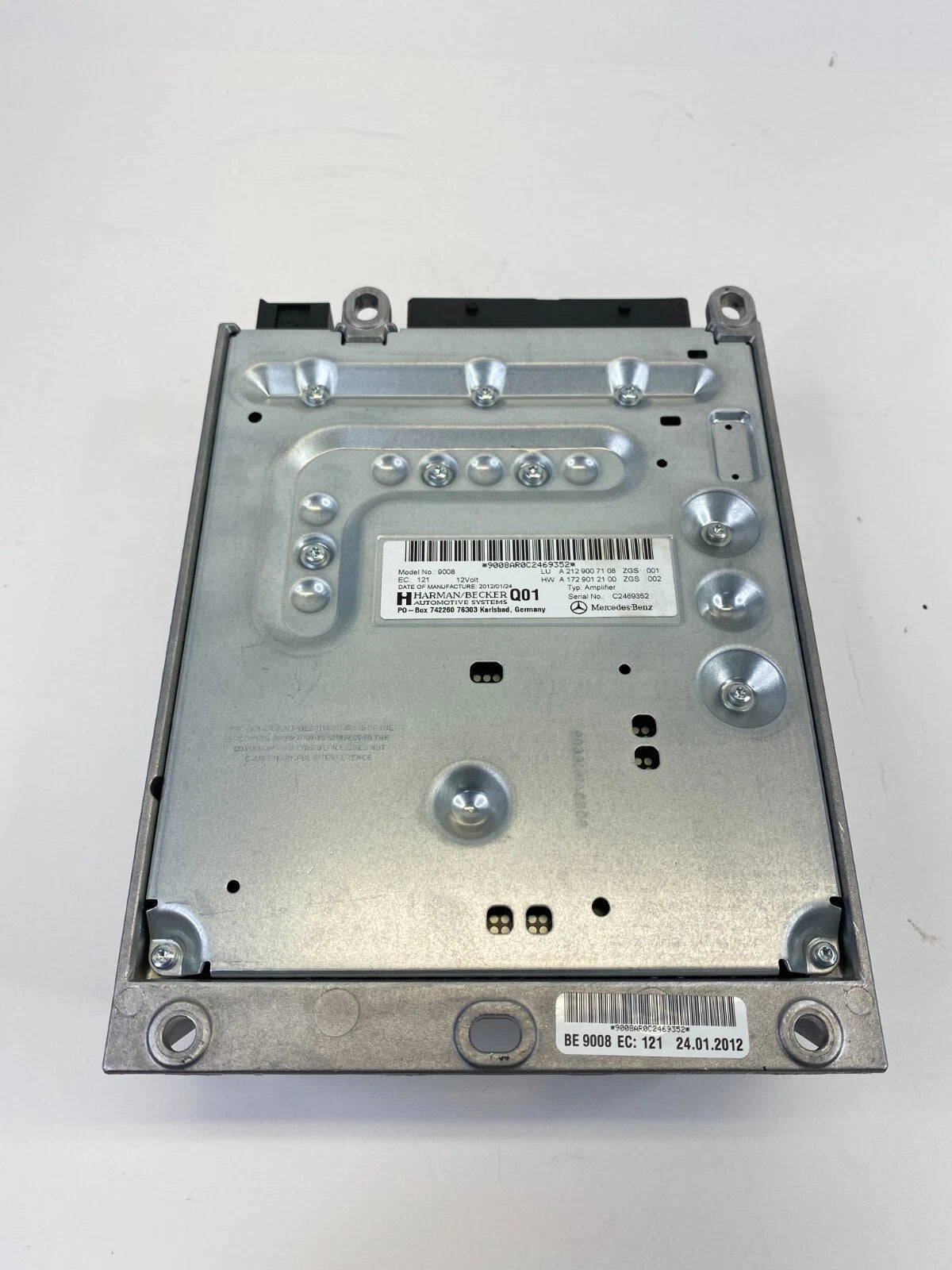 2012-2016 Mercedes-Benz E350 Audio Amplifier AMP Harman Becker A212-900-71-08