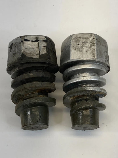 2003-2013 CHEVROLET IMPALA FRONT HOOD BUMPER RUBBER ADJUSTMENT STOP PAIR SET OEM