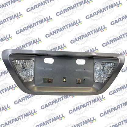 2006 2007 Honda Accord Sedan Rear Trunk Lid License Plate Holder Molding Bezel