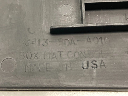 03-07 HONDA ACCORD CENTER CONSOLE INNER INSERT RUBBER MAT BOX 83413-SDA-A010 OEM