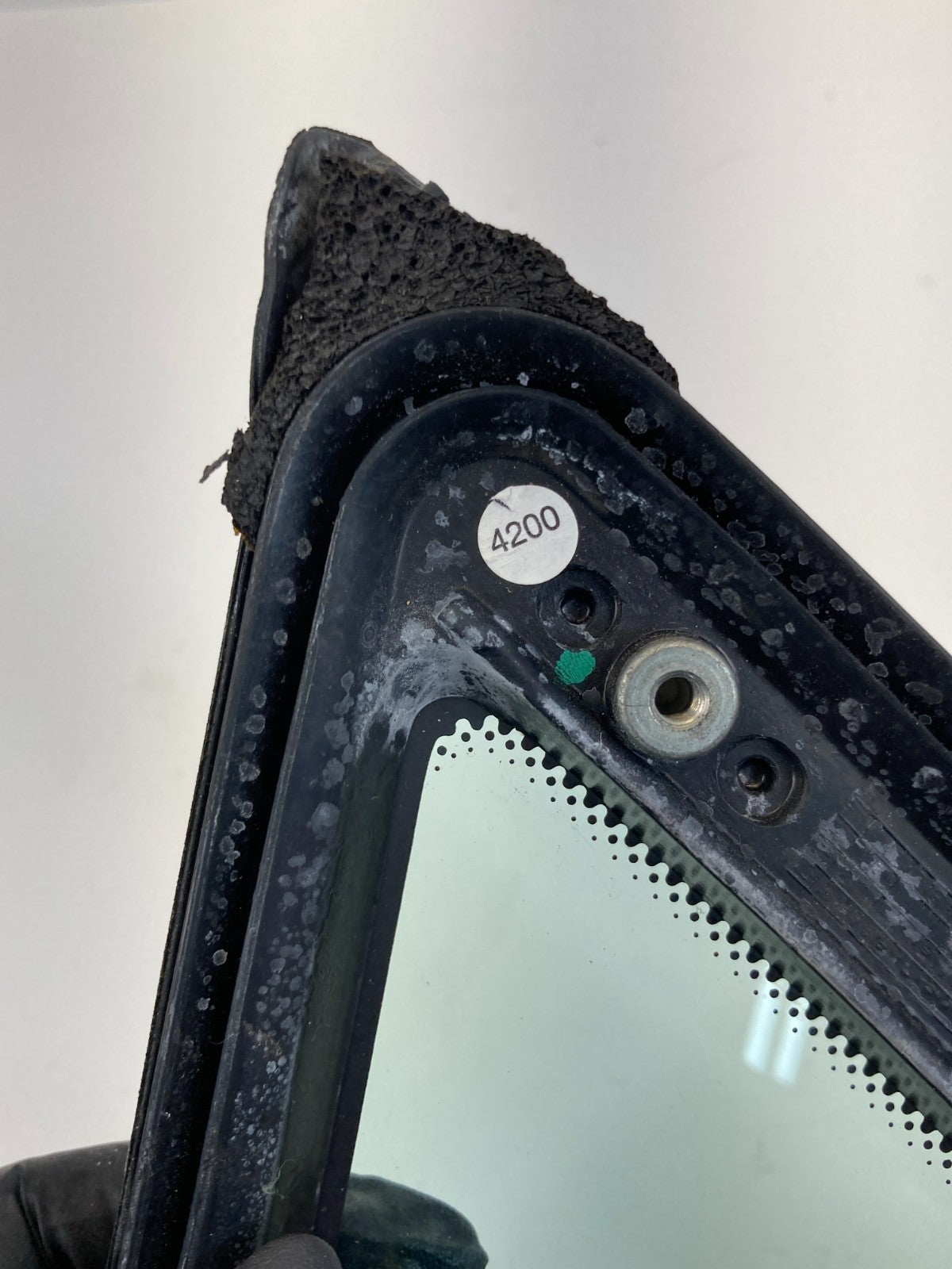 2003-2011 Saab 9-3 93 Sedan Rear Right Side Door Window Glass Vent Quarter Panel