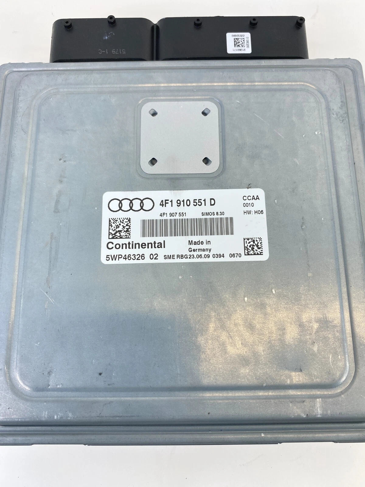 10 11 AUDI A6 QUATTRO 3.0L A/T ENGINE CONTROL UNIT MODULE ECU ECM 4F1910551D OEM