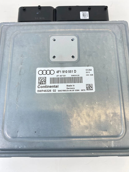 10 11 AUDI A6 QUATTRO 3.0L A/T ENGINE CONTROL UNIT MODULE ECU ECM 4F1910551D OEM