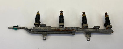 03-07 HONDA ACCORD 02-11 CIVIC 2.4L AT ENGINE FUEL RAIL W/ 4 FUEL INJECTORS OEM
