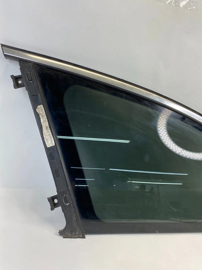 2006-2012 MERCEDES-BENZ R350 REAR LEFT SIDE DOOR QUARTER VENT WINDOW GLASS OEM