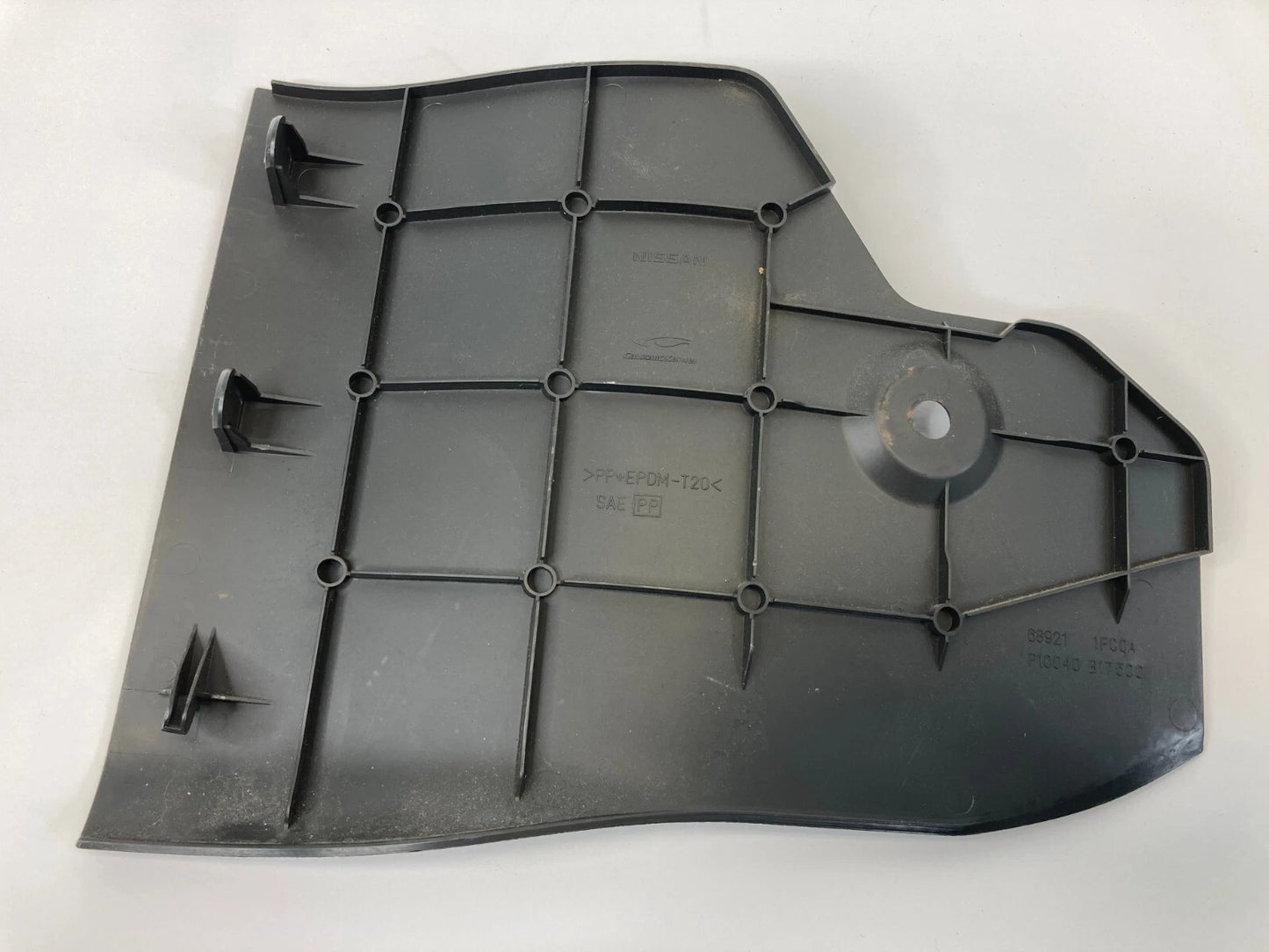 09-14 NISSAN CUBE LEFT DRIVER SIDE DASH LOWER COVER TRIM PANEL 68921-1FC0A OEM