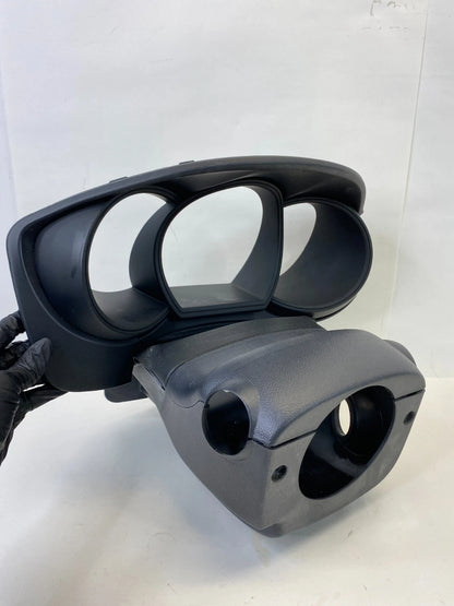 12-17 KIA RIO STEERING COLUMN COVER BEZEL SHROUD W/ CLUSTER TRIM 84852-1W000 OEM