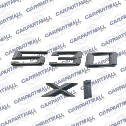 2006 2007 06 07 BMW 530xi Rear Emblem Trunk Logo Badge Symbol OEM