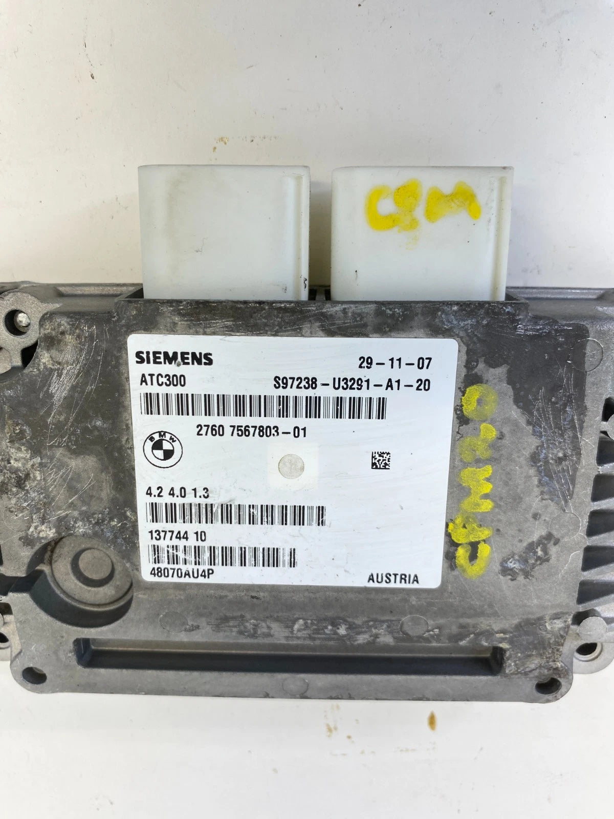 2007 2008 BMW 328XI TRANSFER CASE CONTROL MODULE COMPUTER UNIT 27-60-756-7803