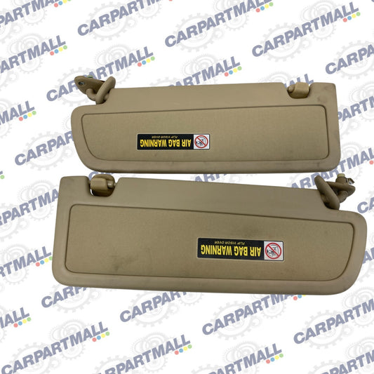 2006 2007 2008 Honda Civic Sedan Roof Sunvisor Sun Visor Shade Pair Set OEM