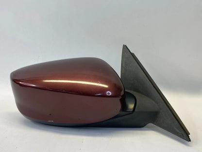 08-12 HONDA ACCORD SEDAN PASSENGER RIGHT SIDE POWER DOOR MIRROR RED PEARL OEM