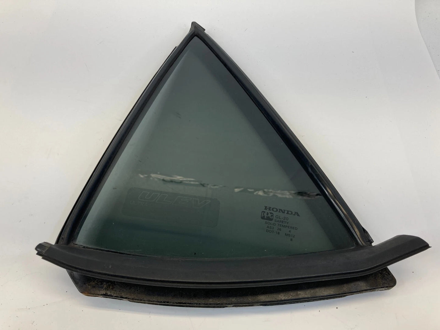 2001-2006 ACURA MDX REAR LEFT BACK WINDOW QUARTER VENT GLASS 73491-S3V-A0 OEM