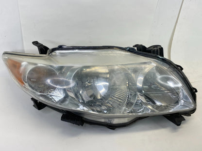 2009 2010 TOYOTA COROLLA FRONT RIGHT PASSENGER HEADLIGHT HEADLAMP OEM