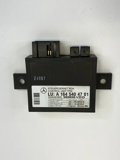 06-11 MERCEDES-BENZ ML350 GL450 TIRE PRESSURE CONTROL MODULE TPMS 1645404701 OEM