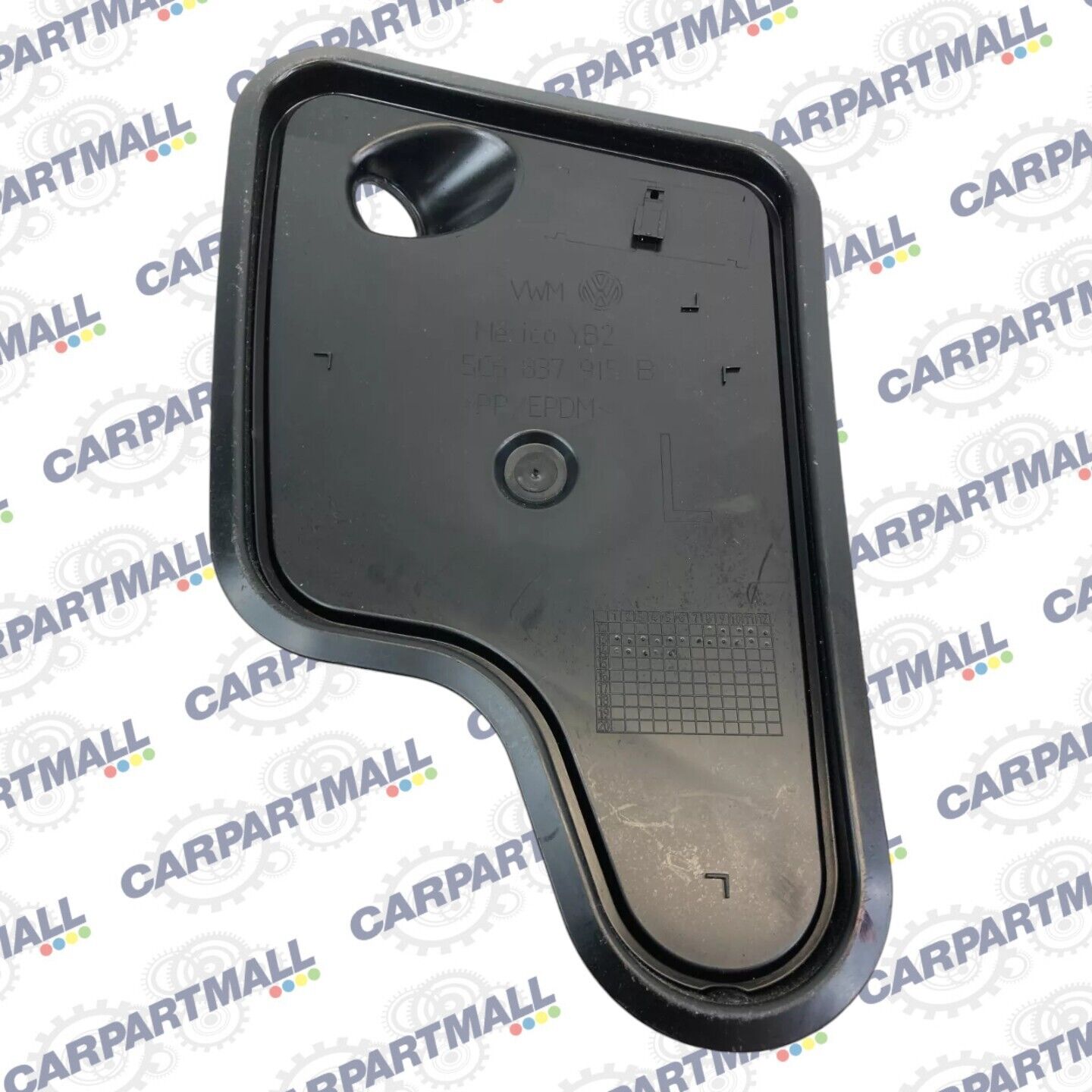 2011-2018 Volkswagen Jetta Sedan Front Left Door Check Cover Trim 5C6837915B OEM