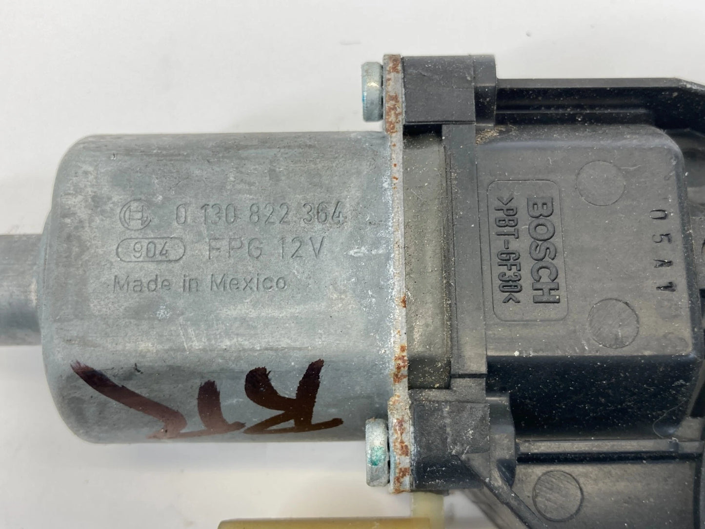 08-12 CHEVROLET MALIBU SEDAN REAR RIGHT SIDE DOOR WINDOW MOTOR 0130822364 OEM