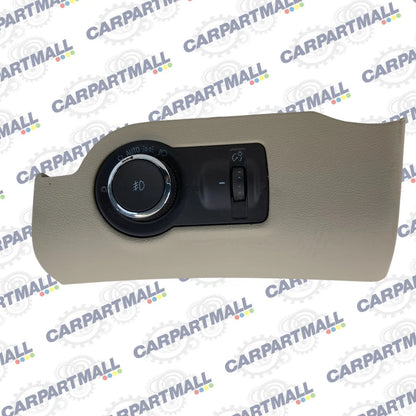 2011-2017 BUICK REGAL HEADLIGHT FOG LIGHT SWITCH WITH BEZEL OEM 13241913