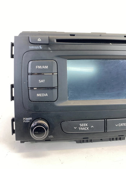 2015-2017 KIA SEDONA AM/FM RADIO RECEIVER CD DISC PLAYER 96160-A9000WAC OEM