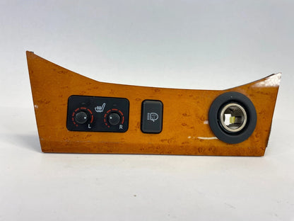 2007-2009 LEXUS RX350 04-06 RX330 DASH HEATED SEATS SWITCHES POWER OUTLET BEZEL