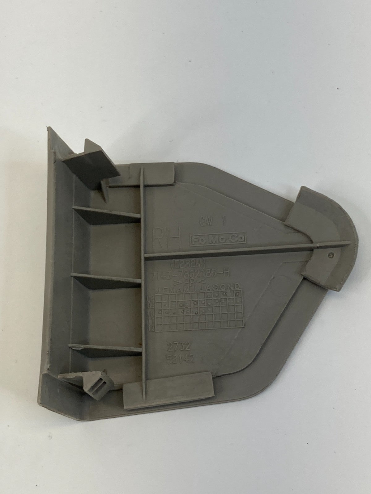 2007-2014 Ford Edge Front Right Seat Belt Bolt Trim Cover 7T43-7862186-H OEM