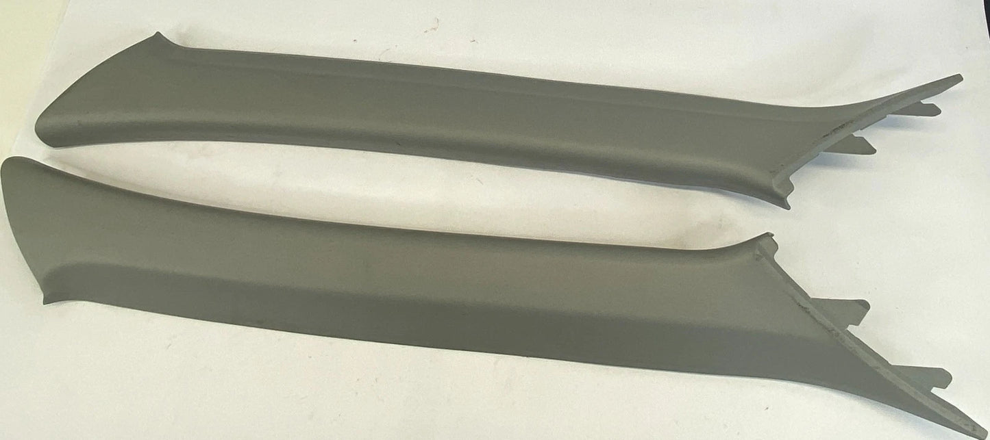 2001-2005 HONDA CIVIC SEDAN FRONT LEFT & RIGHT B-PILLAR COVER BEZEL TRIM PAIR