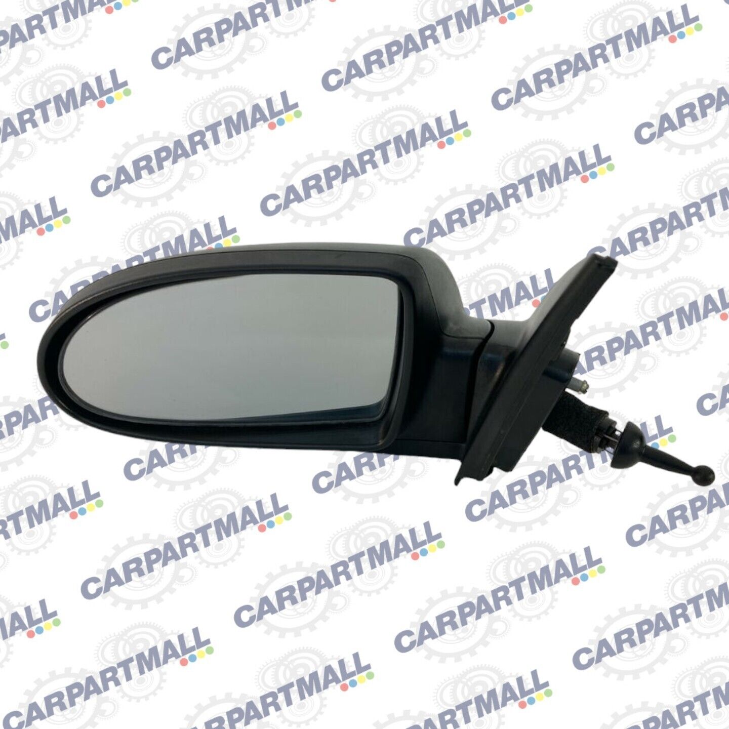 06-09 Hyundai Accent Front Left Driver Side Manual Exterior Door Mirror E4012296