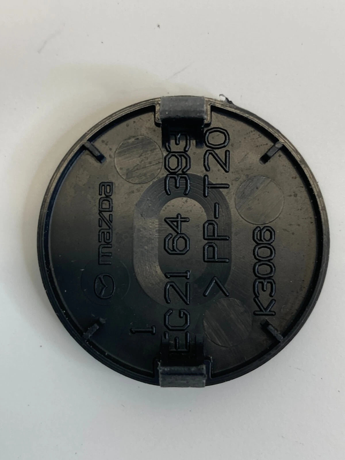 2007-2012 MAZDA CX-7 CENTER CONSOLE BRACKET CAP SCREW COVER BLACK EG21-64-393