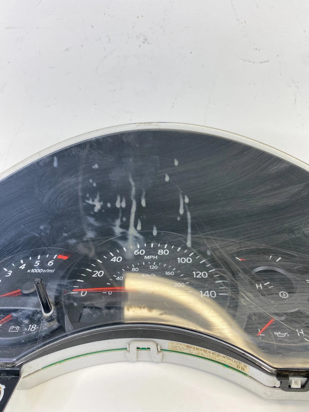 05-07 NISSAN ARMADA SPEEDOMETER INSTRUMENT CLUSTER GAUGES 221K OEM 24810-7S01A