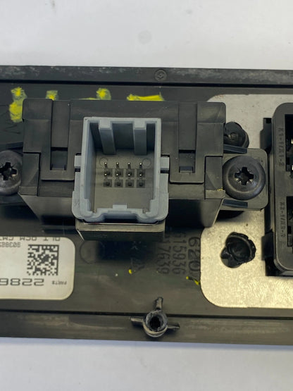 13-17 CHEVROLET TRAVERSE REAR CENTER CONSOLE 120V POWER PLUG RCA OUTLET 22864177