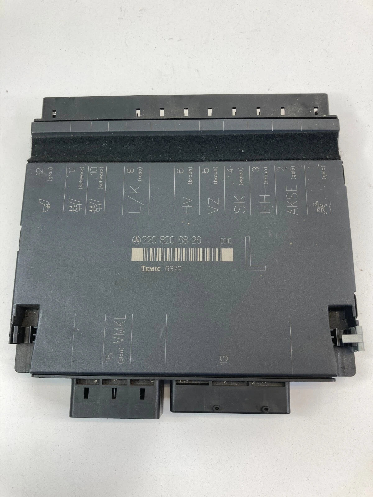 2000-2006 MERCEDES-BENZ S 500 FRONT LEFT SIDE SEAT MEMORY CONTROL MODULE UNIT