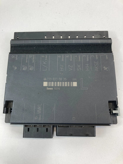 2000-2006 MERCEDES-BENZ S 500 FRONT LEFT SIDE SEAT MEMORY CONTROL MODULE UNIT