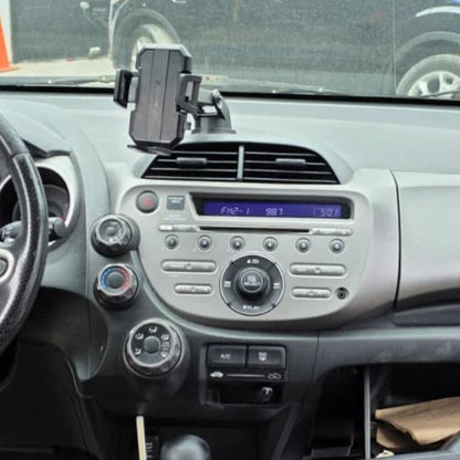 09-13 HONDA FIT AM FM RADIO STEREO DASH BEZEL PANEL ASSEMBLY 39100-TK6-A013 OEM