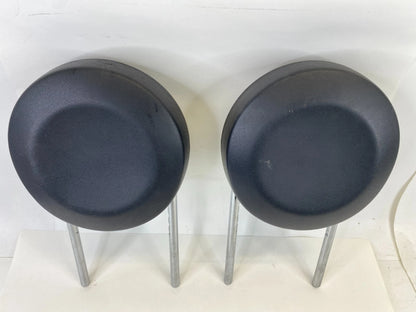 2012-2019 FIAT 500 FRONT SEAT HEADREST HEAD REST LEFT & RIGHT PAIR SET OEM