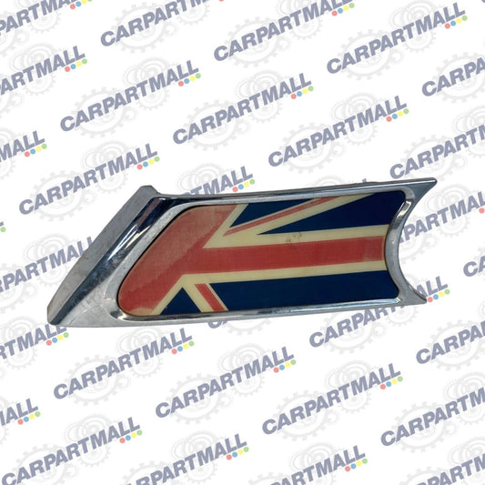 07-15 MINI COOPER FRONT LEFT DRIVER FENDER TURN SIGNAL MOLDING LOGO 51130432567