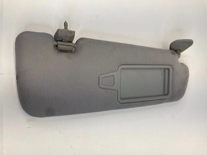 2011-2014 HYUNDAI SONATA RIGHT PASSENGER SUNVISOR SUN VISOR CLTOH GRAY OEM