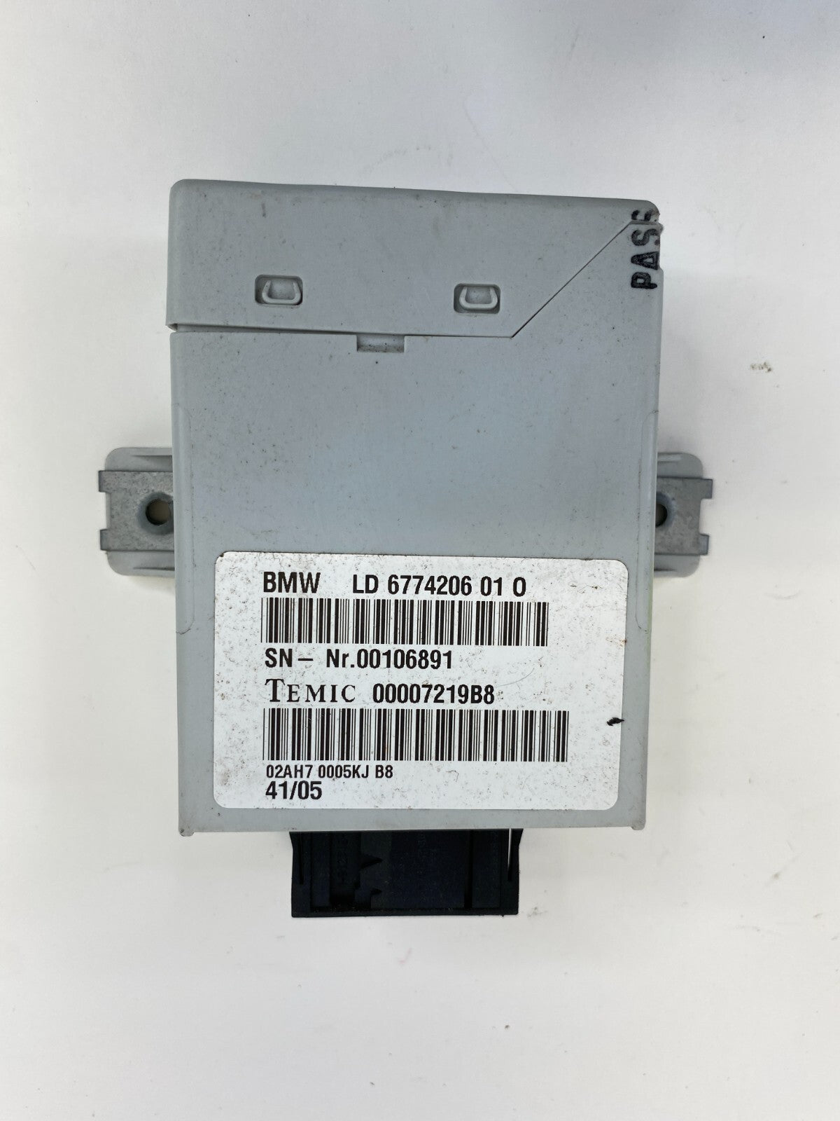 2006 BMW 330xi 330i 07-14 335i 3.0L Cruise Control Module Computer 6774206010