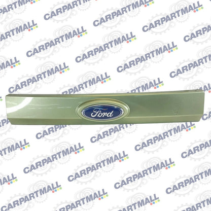 2008-2012 FORD ESCAPE TRUNK TAILGATE LID LICENSE PLATE BEZEL TRIM W LIGHTS OEM