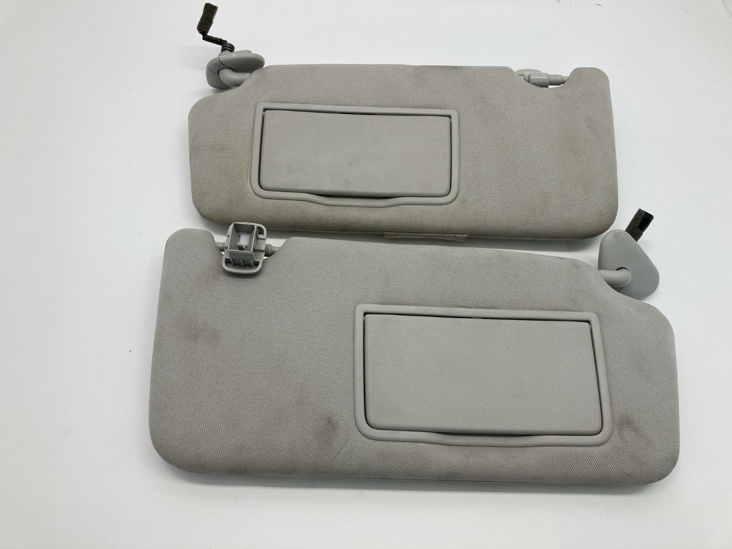 10-14 Subaru Outback Sunvisor Sun Visor Shade Left & Right Pair Set w/ Clips