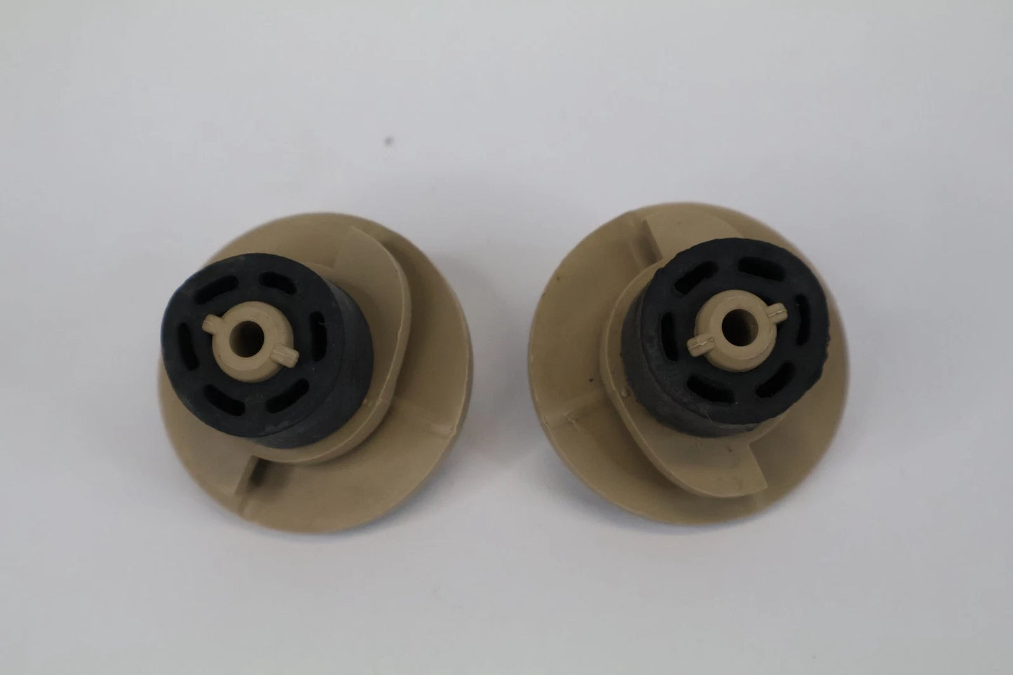 2012-2017 HYUNDAI ACCENT DASH GLOVE BOX KNOB STOPPER PAIR SET OEM