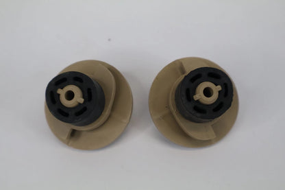 2012-2017 HYUNDAI ACCENT DASH GLOVE BOX KNOB STOPPER PAIR SET OEM