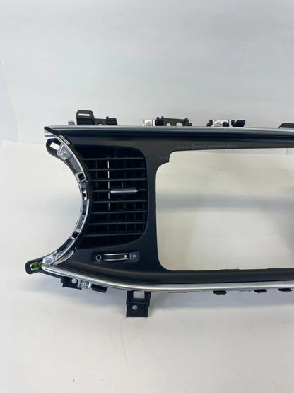 2014-2016 KIA OPTIMA RADIO DASH TRIM BEZEL SURROUND AIR VENTS ENCLOSURE OEM