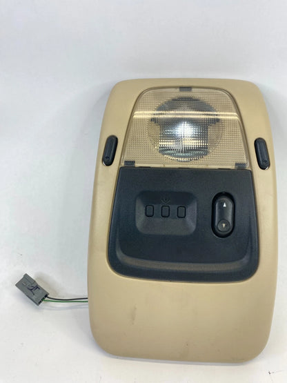 2002-2005 FORD EXPLORER ROOF OVERHEAD CONSOLE DOME LAMP LIGHT W/ SUNROOF SWITCH