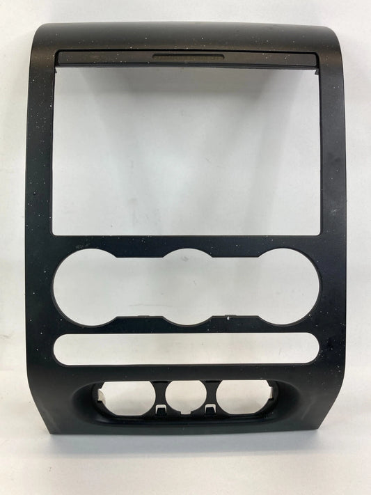 2004-2008 FORD F-150 CENTER DASH RADIO CLIMATE CONTROL BEZEL TRIM 6L302TA3JA6
