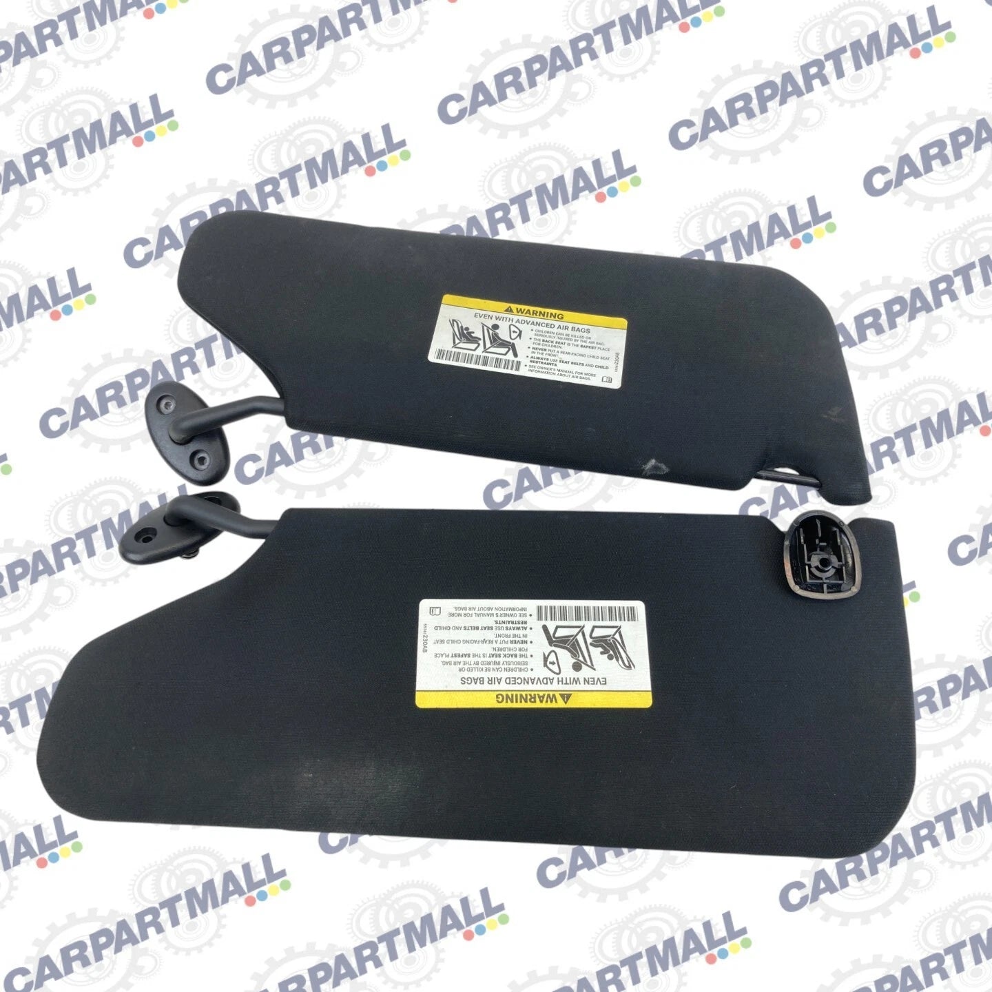 2011-2014 DODGE AVENGER LEFT & RIGHT SUNVISOR DRIVER & PASSENGER SUN VISOR SET