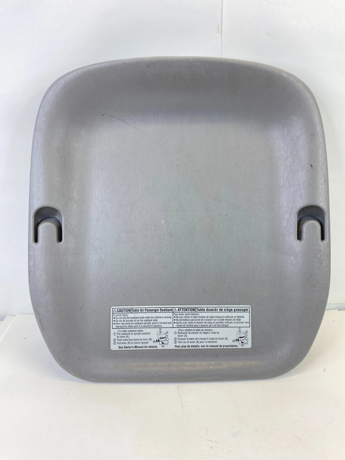04-10 TOYOTA SIENNA FRONT RIGHT PASSENGER SIDE SEAT BACK COVER PANEL TRIM OEM